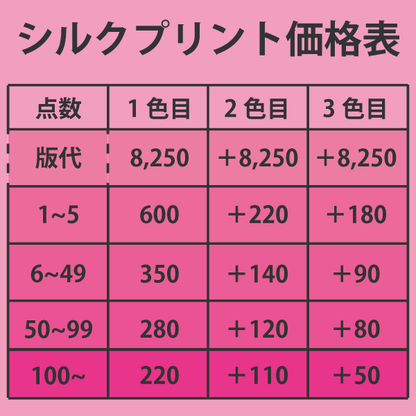 シルクプリント
