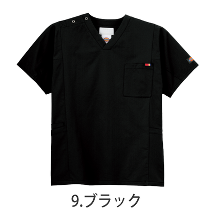 Dickies】• 動きやすい 男女兼用スクラブ（FOLK） 医療用白衣 7112SC