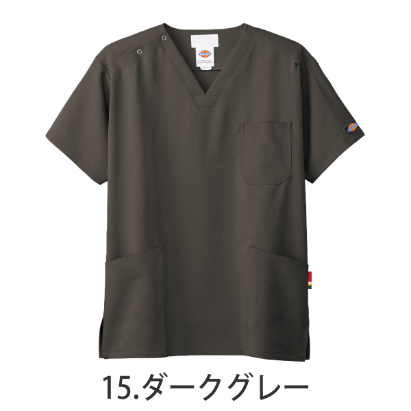 【Dickies】•ディッキーズ ビンテージ風 男女兼用 スクラブ（FOLK） 医療用白衣 7072SC