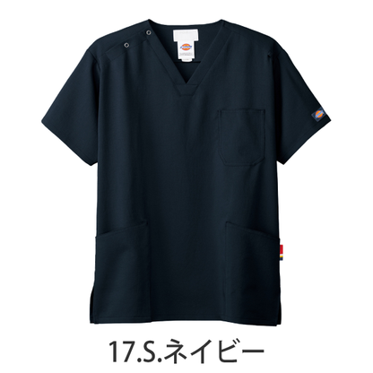 【Dickies】•ディッキーズ ビンテージ風 男女兼用 スクラブ（FOLK） 医療用白衣 7072SC